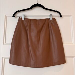 Abercrombie & Fitch brown Mini Skirt